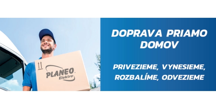 Kupujete veľký spotrebič? Silní chlapci z PLANEO Elektro ho vynesú, kam treba