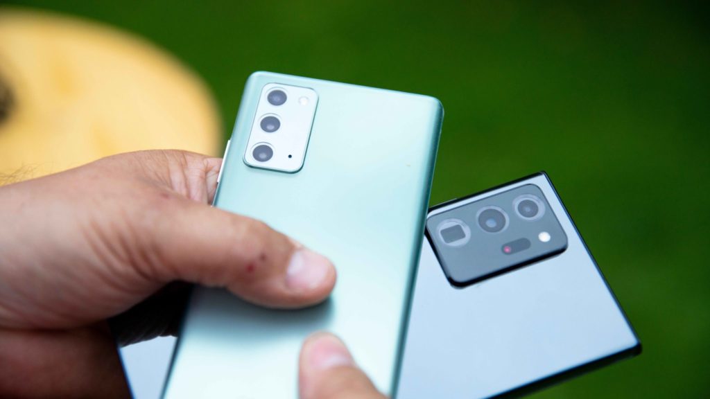 Takto sa v prípade fotoaparátov odlišuje Note20 od Note20 Ultra