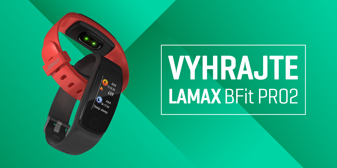 SÚŤAŽ: Vyhrajte inteligentný fitness náramok Lamax