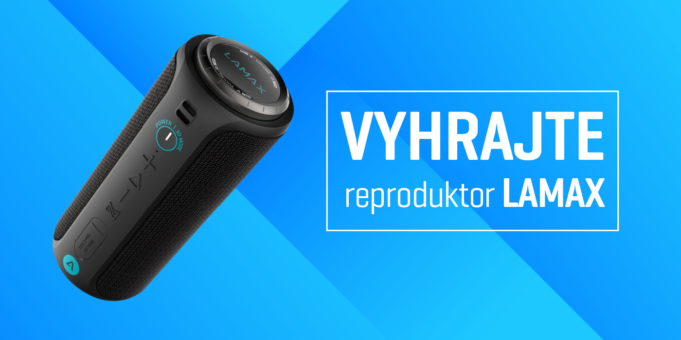 SÚŤAŽ: Vyhrajte bezdrôtový reproduktor Lamax Sounder2
