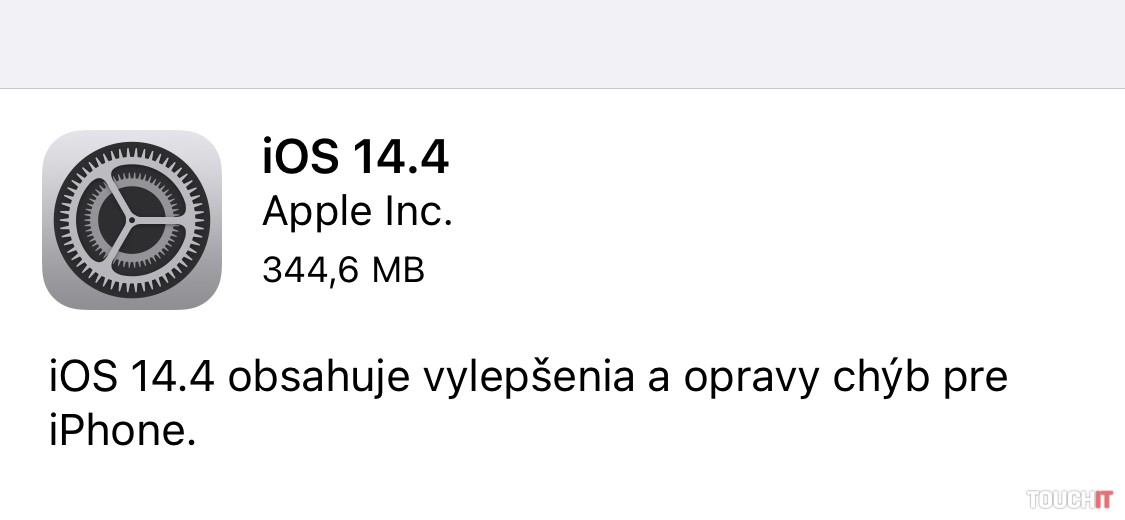 iOS 14.4 oficiálne: Nová aktualizácia prináša avizované novinky a niekoľko opráv (kompletný výpis)
