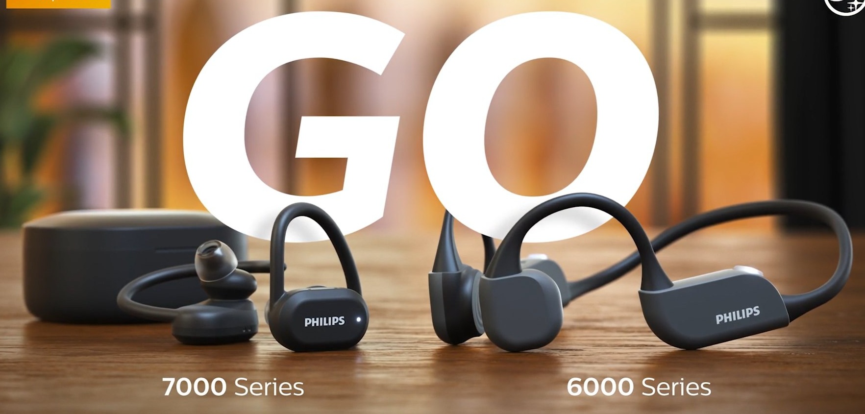 Philips Sports: Slúchadlá na športovanie