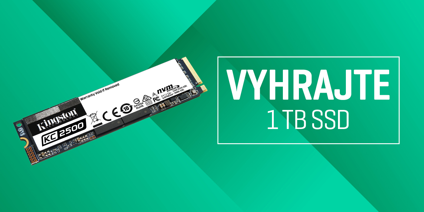 SÚŤAŽ: Vyhrajte 1TB SSD disk Kingston