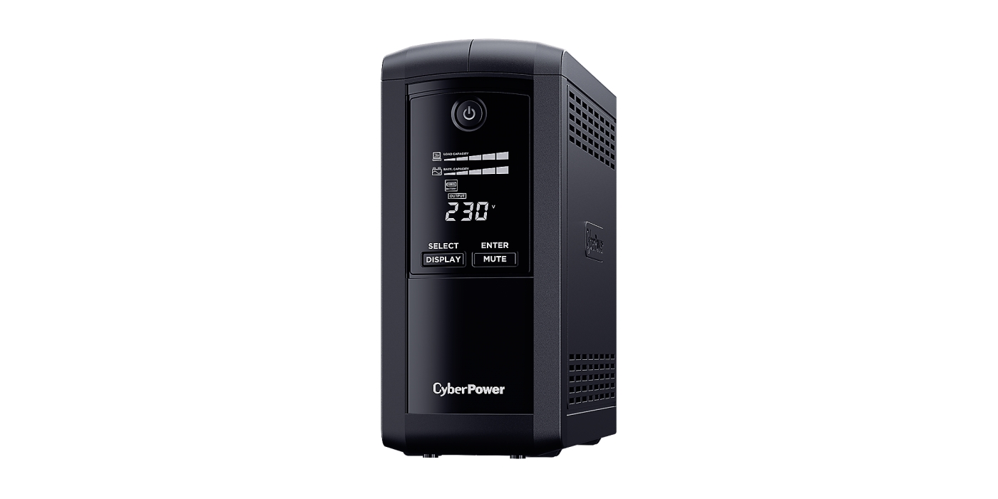 CyberPower VP700ELCD-FR: Spoľahlivá ochrana pre kancelárie