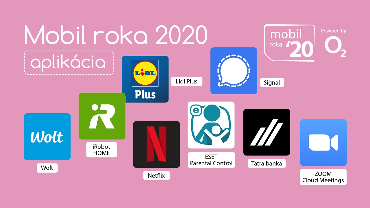 Hľadáme aplikáciu roka v ankete Mobil roka 2020 powered by O2