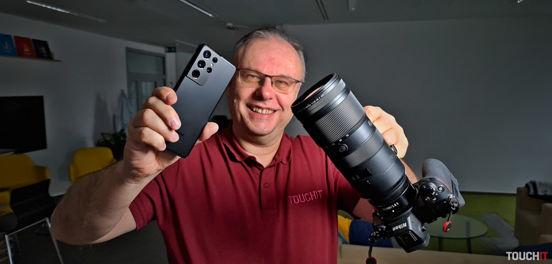 Súboj fotogigantov: Galaxy S21 ULTRA vs. Nikon Z7 + teleobjektív 70-200 mm
