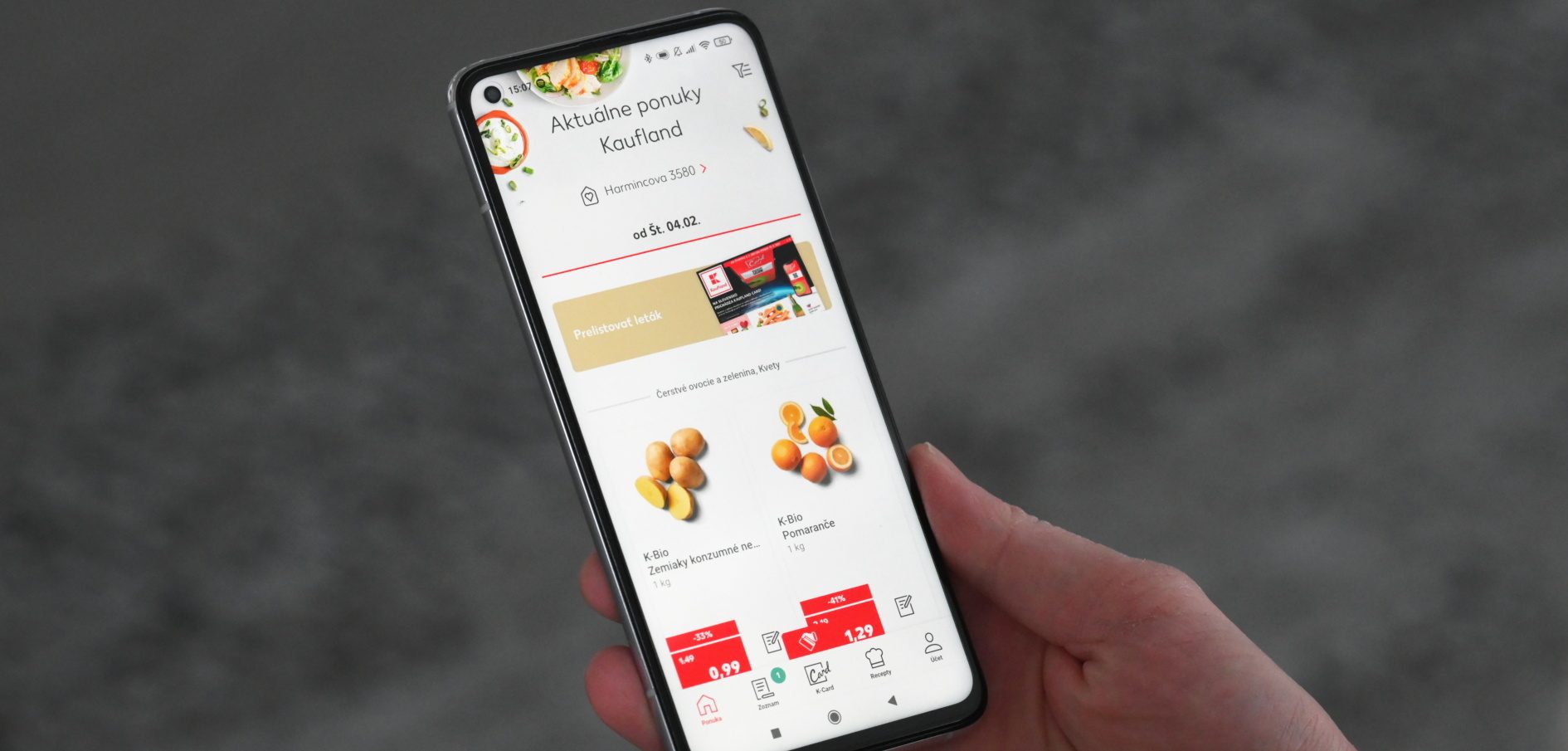 Akcie v Kauflande cez vernostnú kartu Kaufland Card