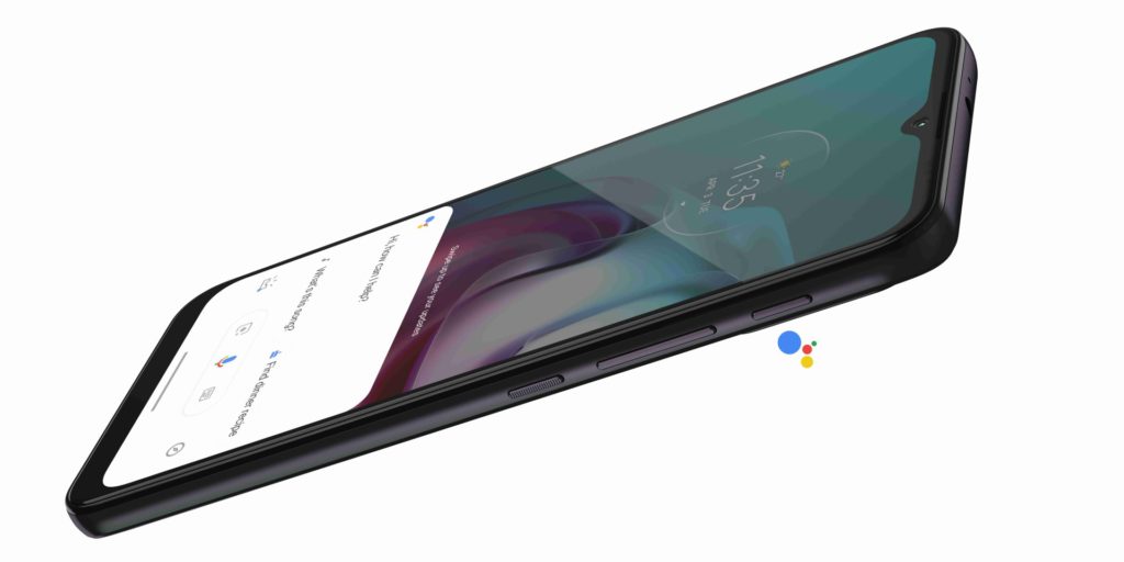moto g30 a špeciálne tlačidlo pre Google Assistant. Zdroj: motorola