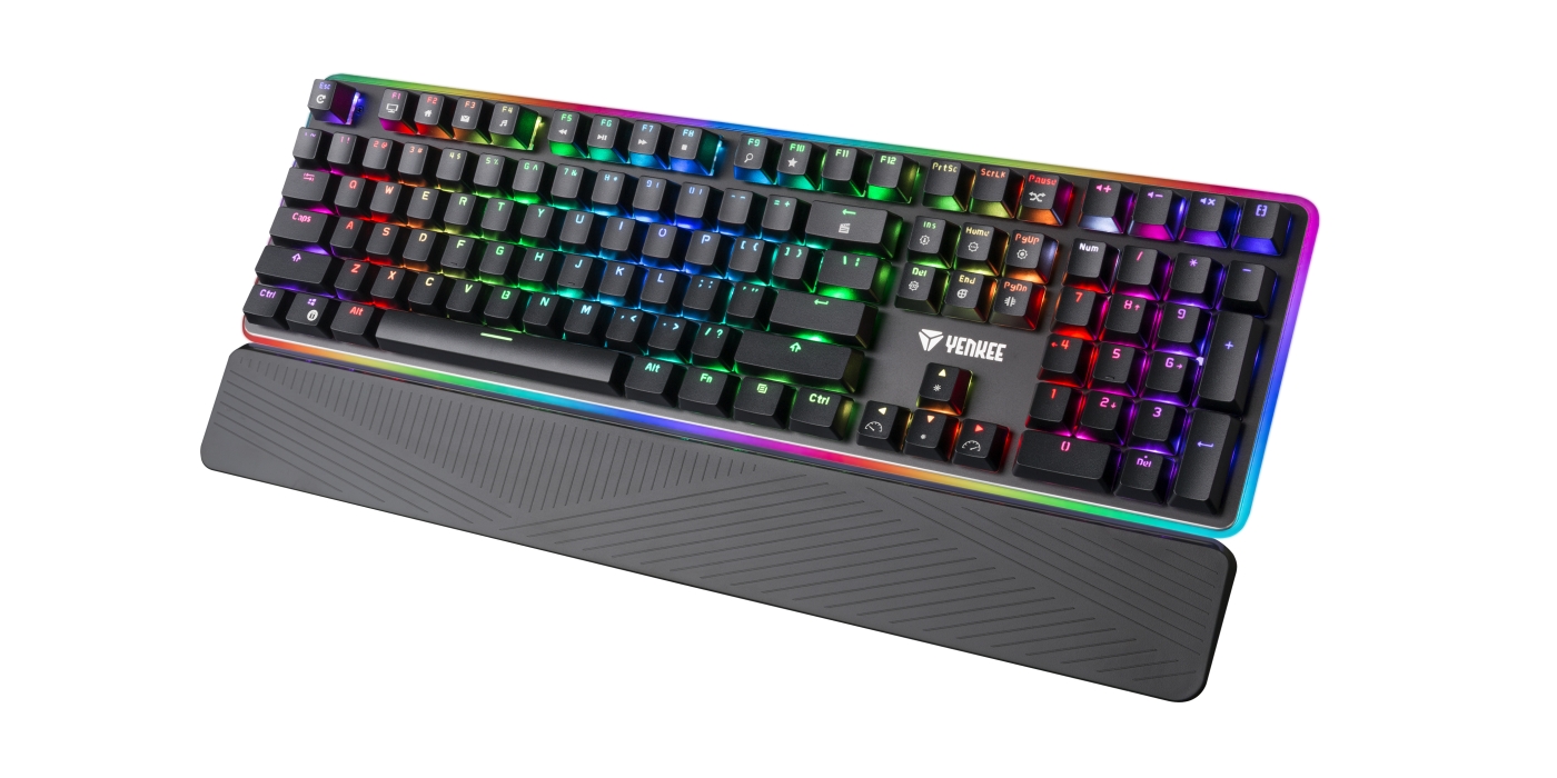 Herná mechanická RGB klávesnica PANZER YKB 3400