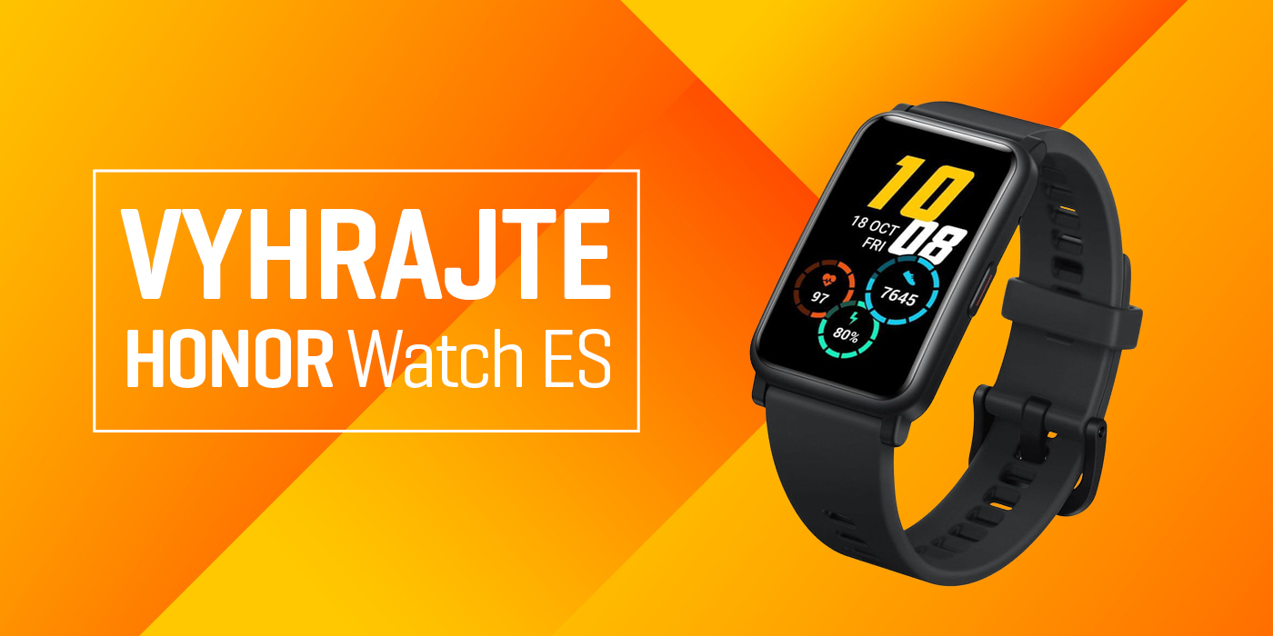 Vyhrajte: Inteligentné hodinky Honor Watch ES
