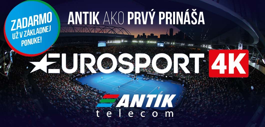 Chystajte si 4K televízory. Na Slovensko prichádza prvý športový kanál Eurosport vysielajúci v 4K