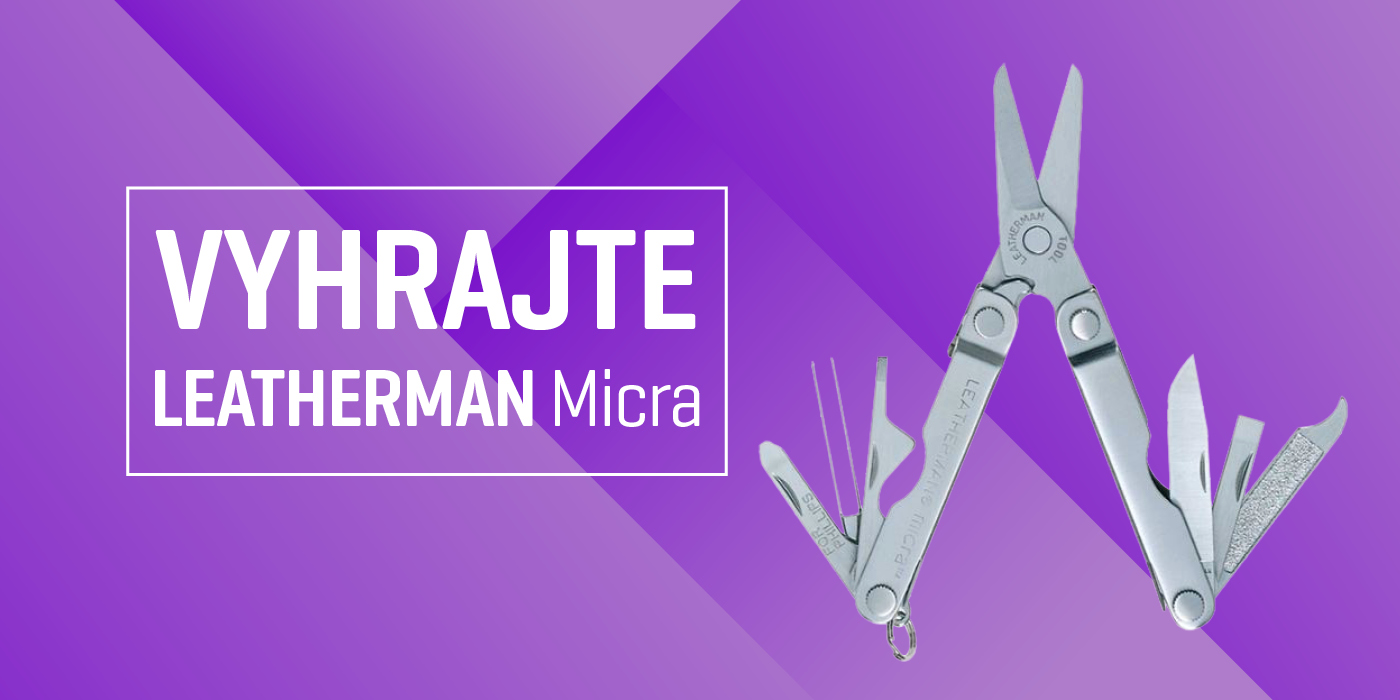 Vyhrajte multifunkčné náradie Leatherman Micra
