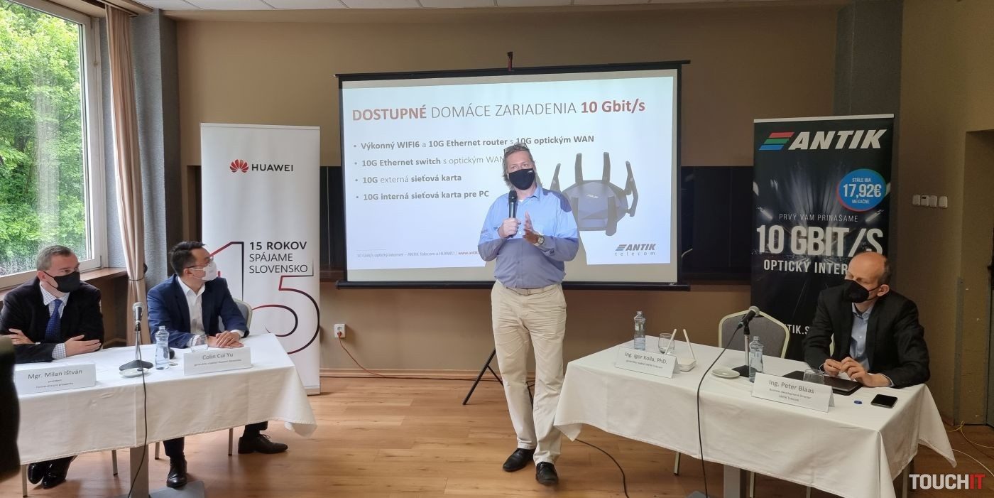 Internet na svetovej úrovní už aj v Bratislave: 10G od Antiku