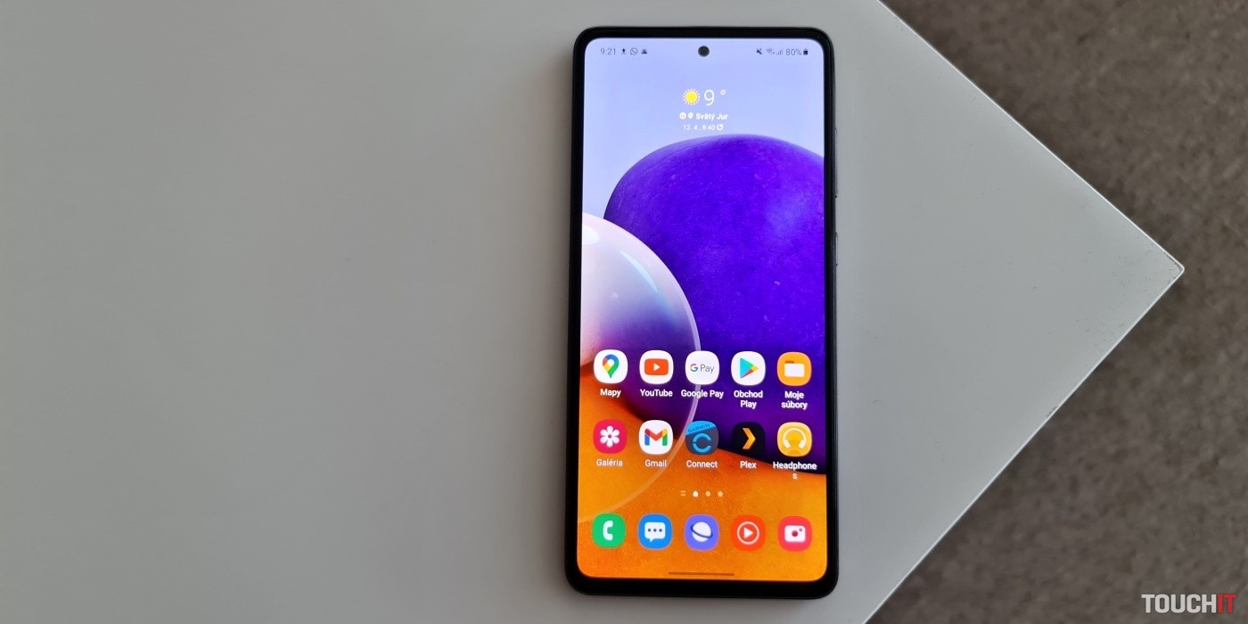 Samsung Galaxy A72: Nenápadný pracant (RECENZIA)
