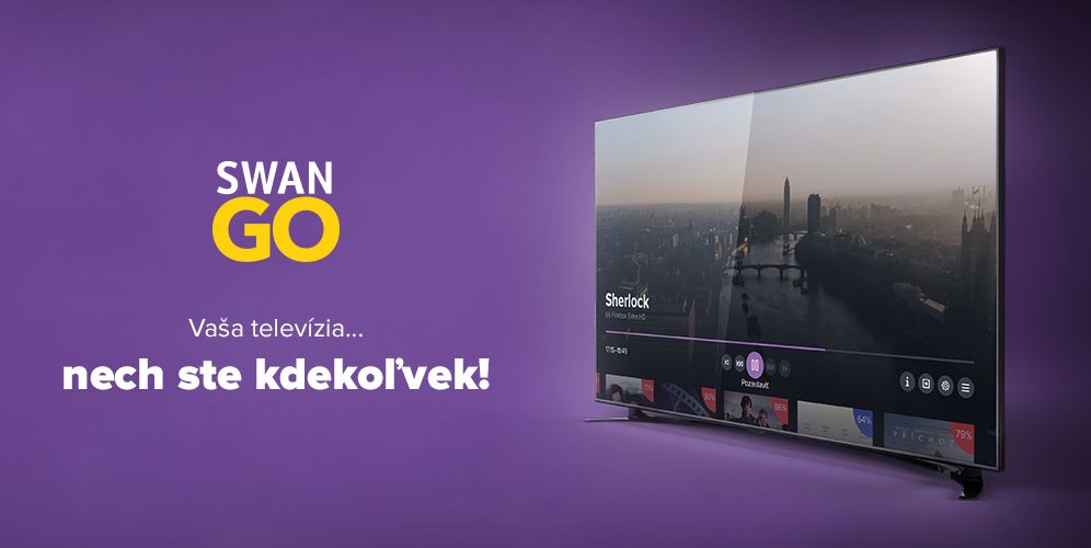 Televízna služba SWAN GO je k dispozícii aj pre televízory značky LG