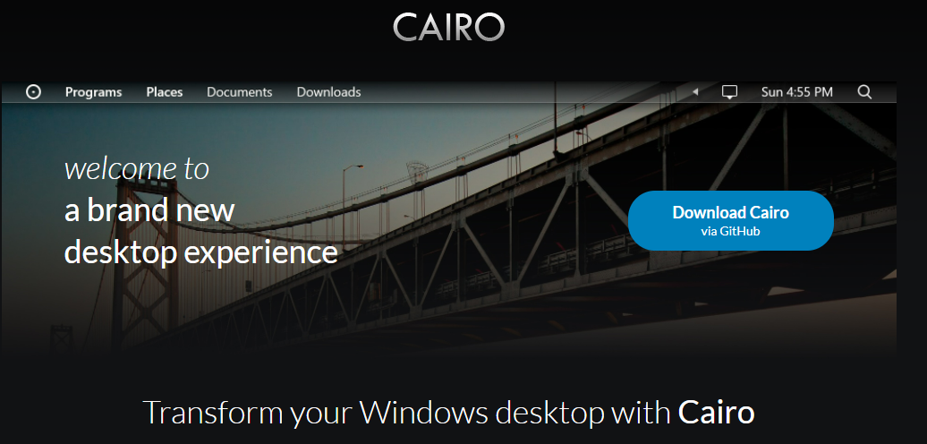Cairo Desktop premení váš systém na nepoznanie