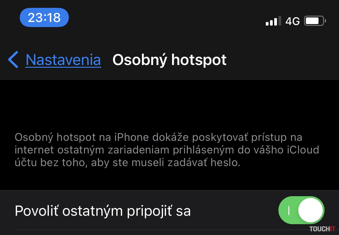Hotspot v iOS 15 bude vďaka WPA3 protokolu podstatne bezpečnejší
