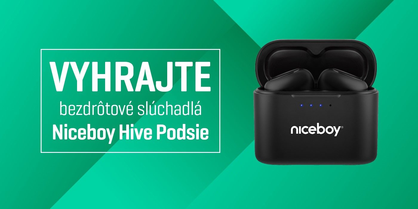 Vyhrajte bezdrôtové slúchadlá Niceboy