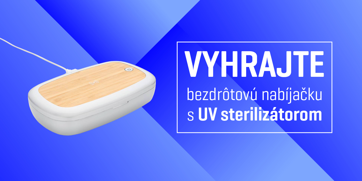Vyhrajte bezdrôtovú nabíjačku so sterilizátorom