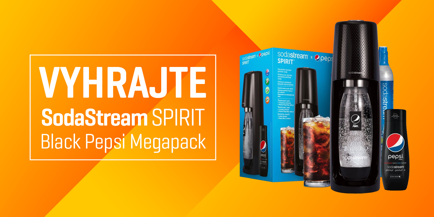 Vyhrajte SodaStream SPIRIT a zmeňte horúce leto na osviežujúce