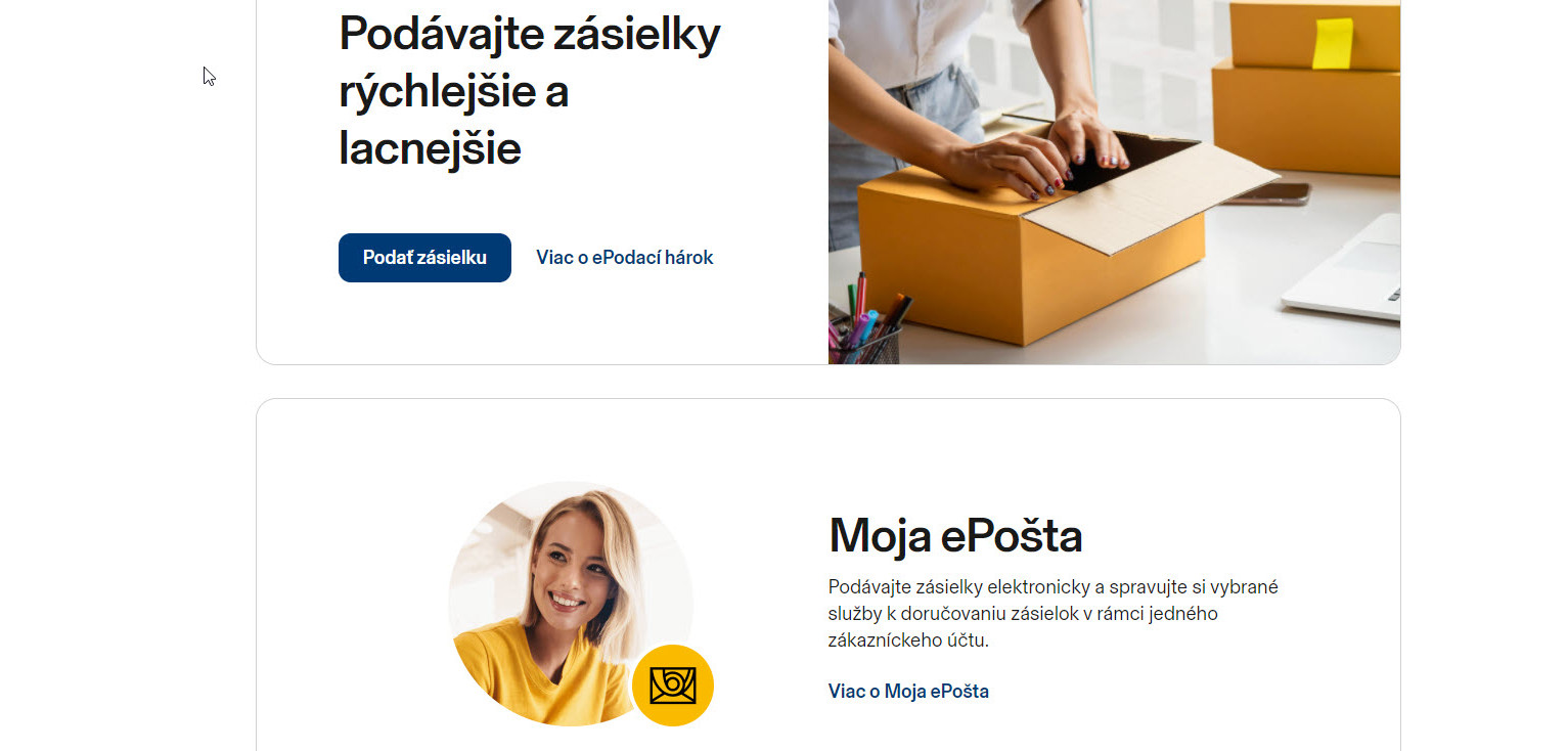 Pošta sa modernizuje: Ponúka služby, ktoré je možné zriadiť už aj online a oceníte ich počas dovolenky