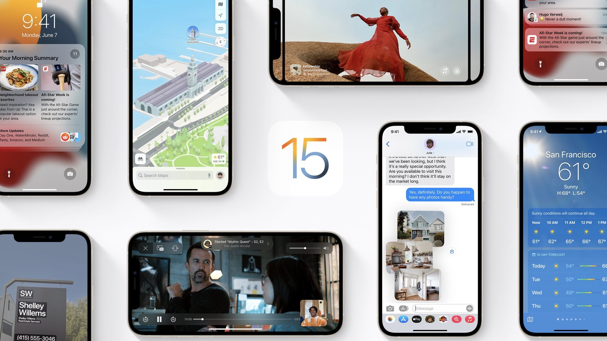 iOS 15.1 je tu: Novinkám dominujú SharePlay a ProRes video