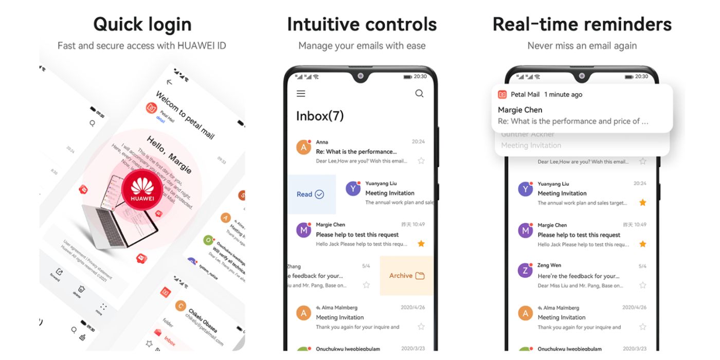 Petal Mail je nová emailová služba od Huawei. K dispozícii je už aj na Slovensku