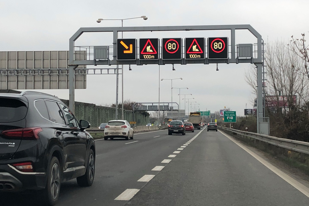 Po bratislavskom obchvate sa bude jazdiť aj 130 km/h. Prinesú to inteligentné diaľnice