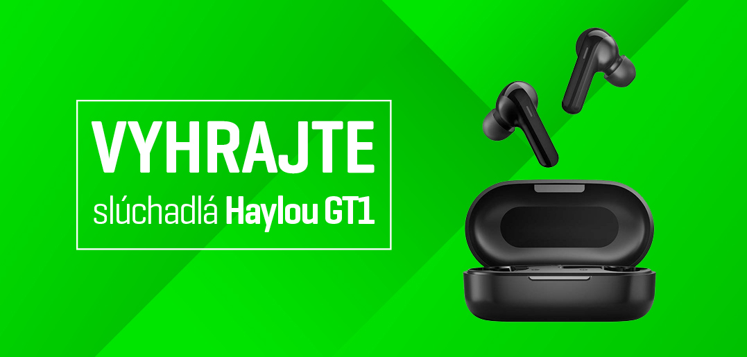 Vyhrajte slúchadlá Haylou GT1