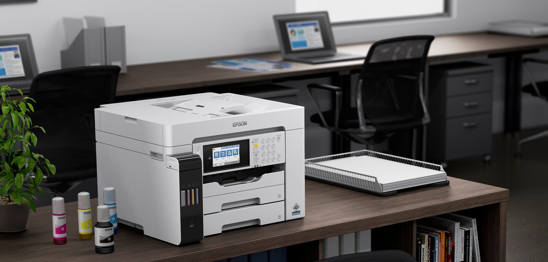 Epson uvádza firemné tlačiarne formátu A3, ktoré tlačia lacnejšie