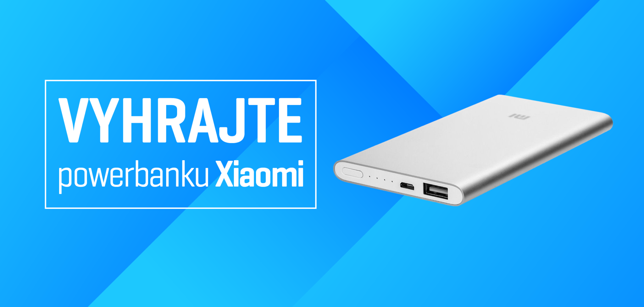 Vyhrajte powerbanku Xiaomi