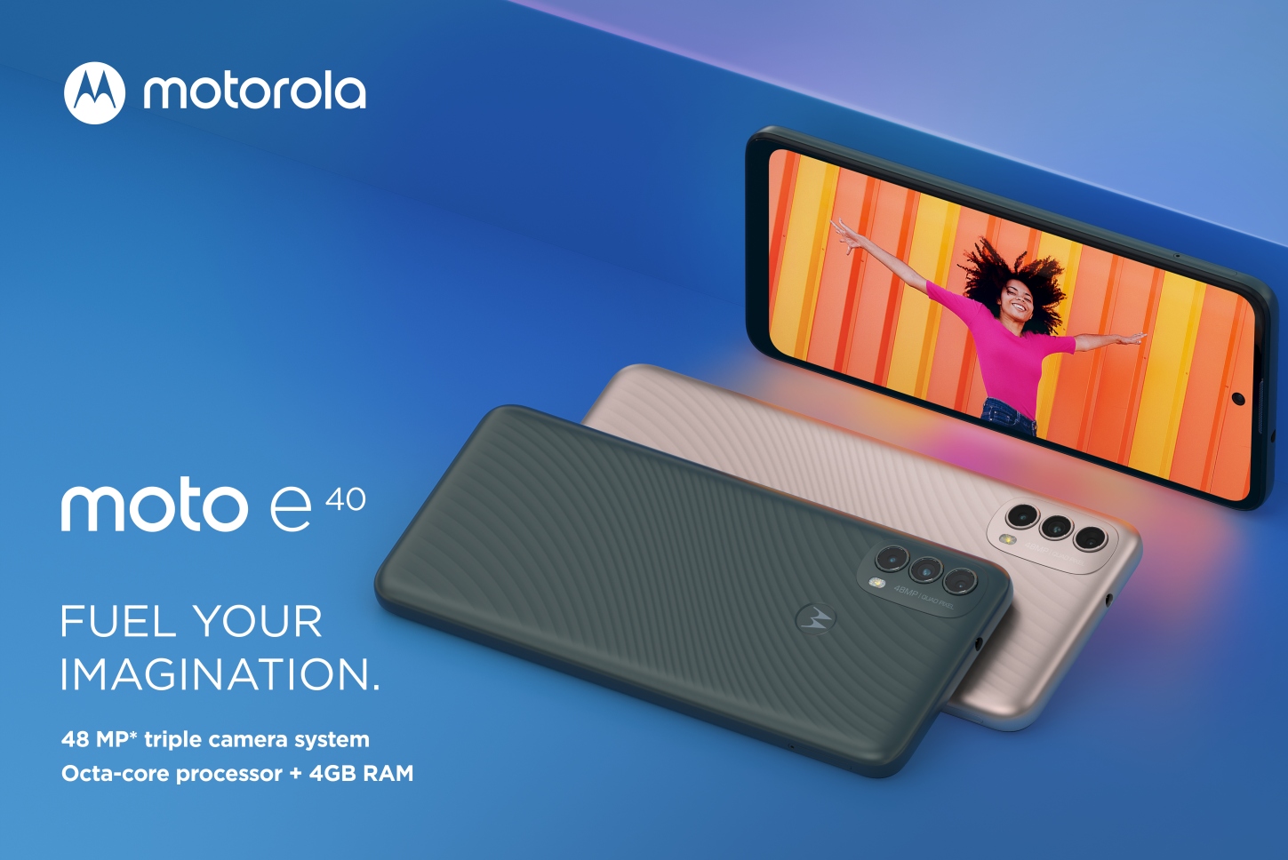 Motorola moto e40: Veľký displej, malá cena