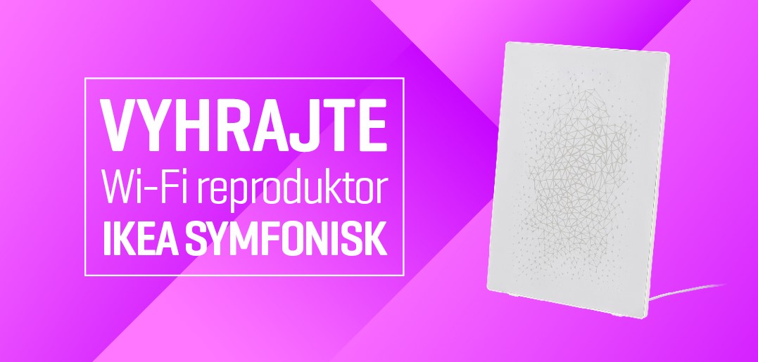 Vyhrajte reproduktor IKEA SYMFONISK