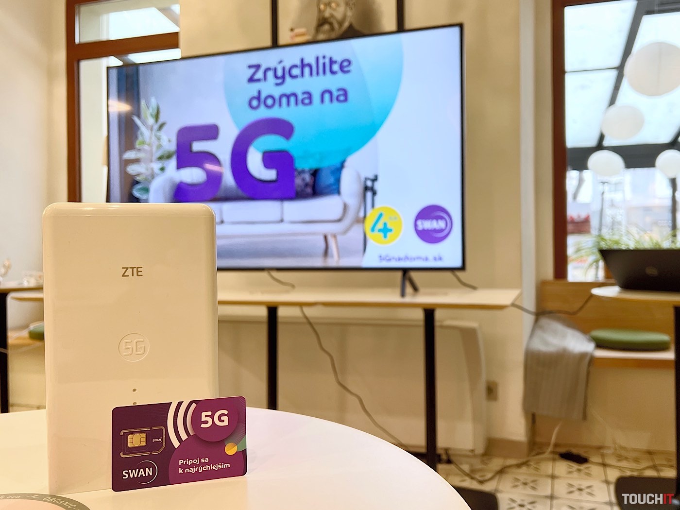 SWAN a 4ka predstavili 5G internet na doma: 250 Mbps od 21 eur, zatiaľ iba v Bratislave