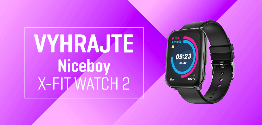 Vyhrajte inteligentné hodinky Niceboy X-Fit Watch 2