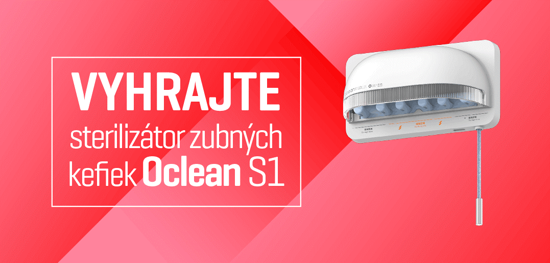 Vyhrajte sterilizátor zubných kefiek Oclean