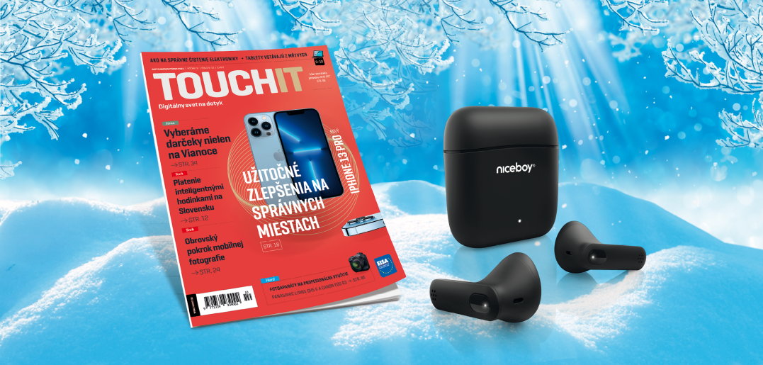 Predplatné TOUCHIT aj so slúchadlami iba za 29,90 €