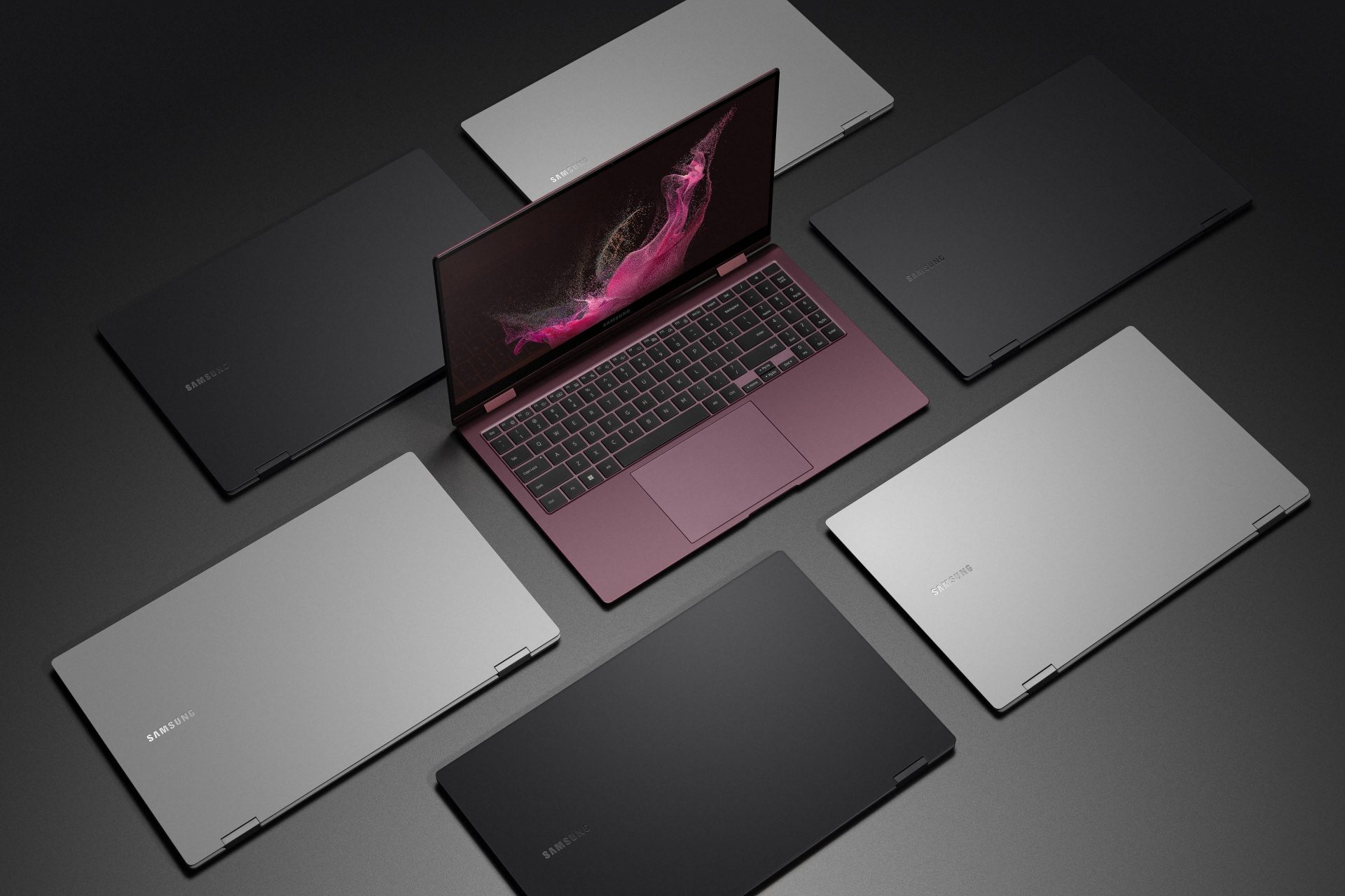 Samsung ukázal notebooky Galaxy Book2