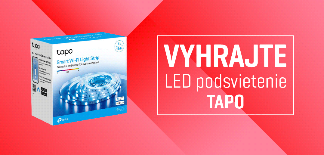 Vyhrajte LED podsvietenie Tapo