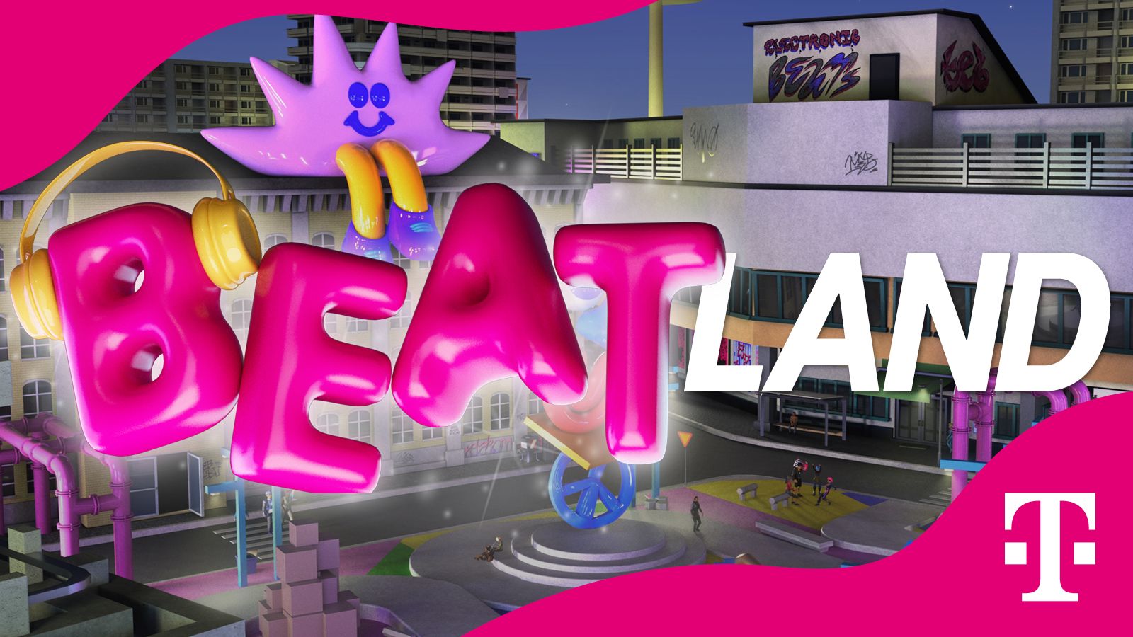 Telekom je v metaverze: Vytvoril si virtuálne mestečko Beatland