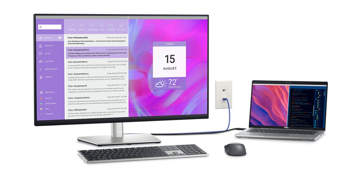 Dell P2723DE: Moderný kancelársky monitor s USB-C (RECENZIA)