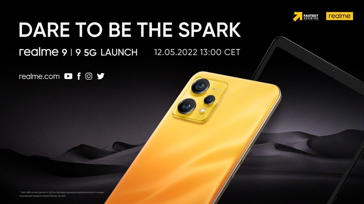 Realme 9 a 9 5G prídu na Slovensko už o pár dní: Výrobca sľubuje najvýhodnejšie smartfóny roka