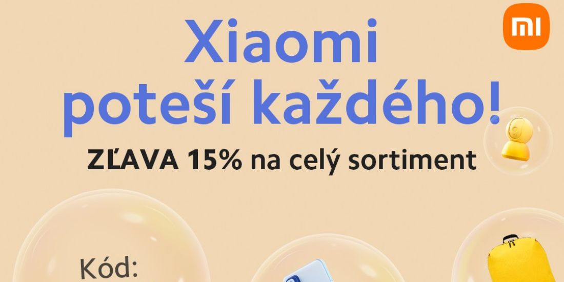 15 % zľava na všetko: Xiaomi má akciu, stačí zadať zľavový kód