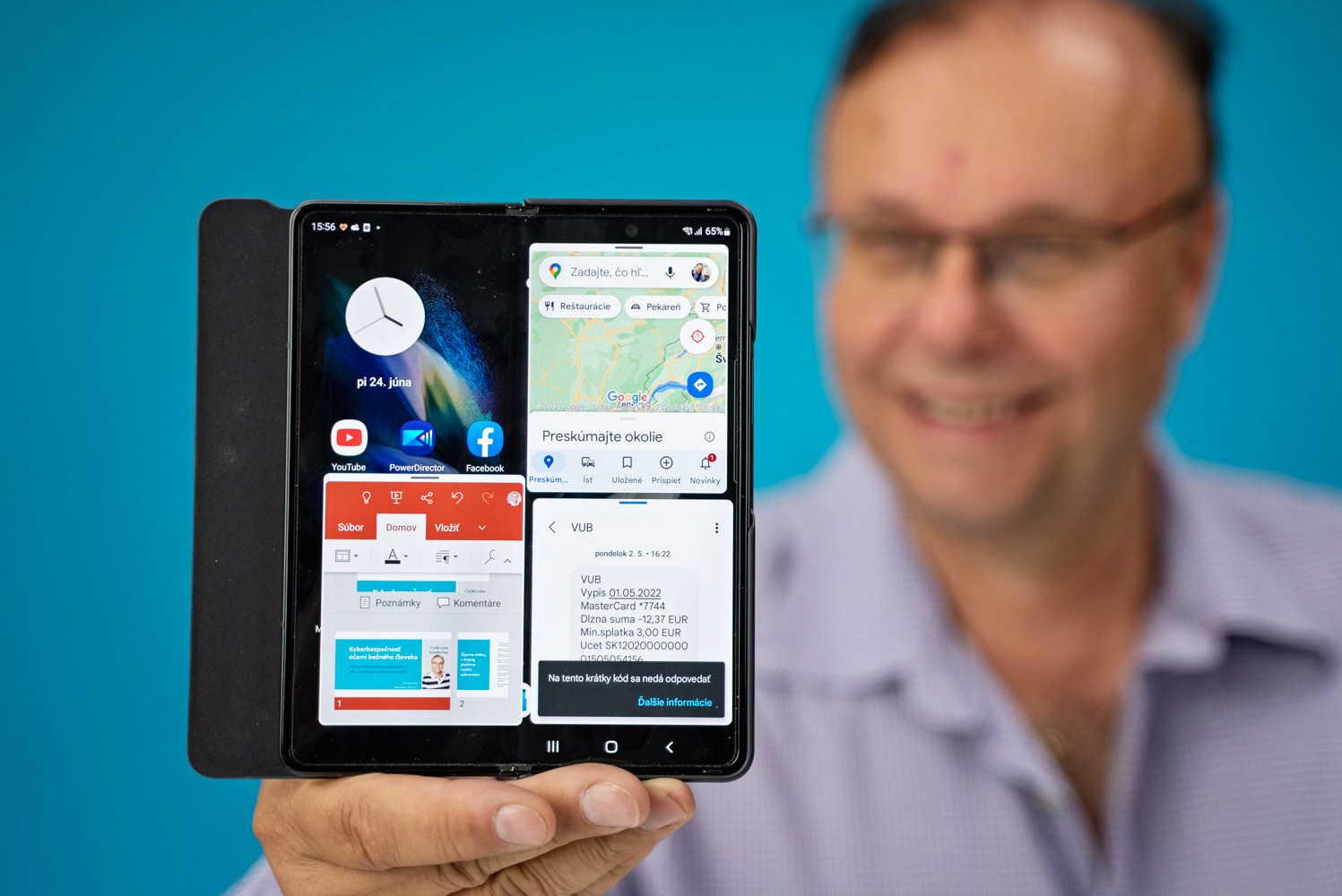 Využite skladací mobil s ohybným displejom na maximum s multitaskingom (2. časť)