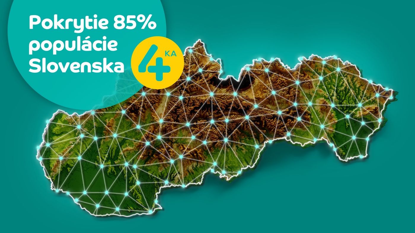 4ka: Aktuálne pokrytie k 19. 7. 2022