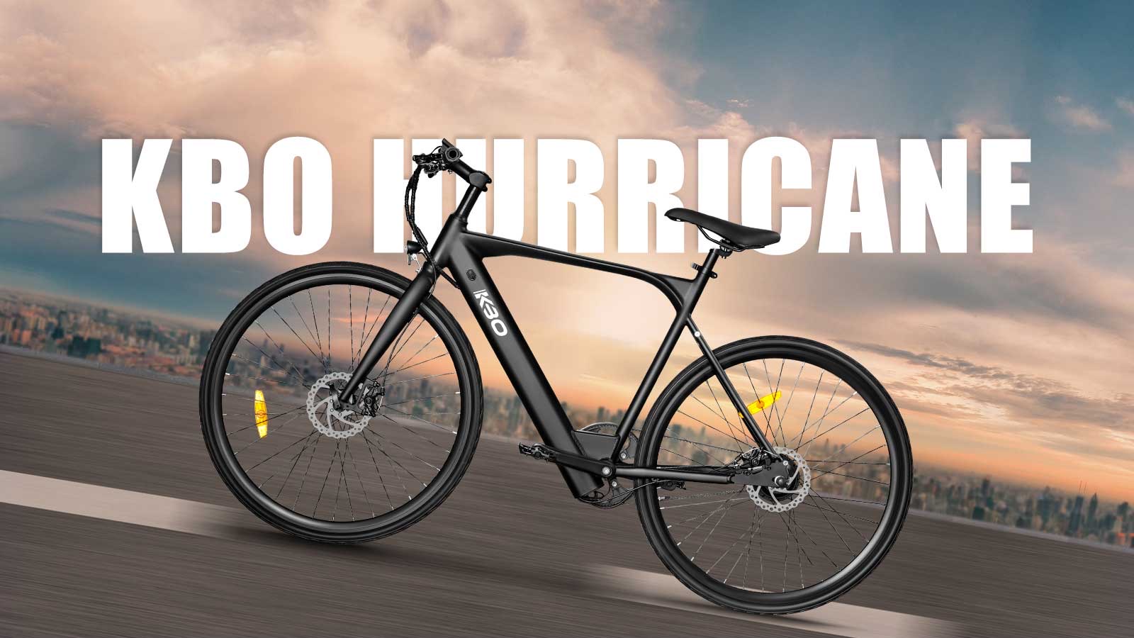KBO Hurricane Stealth: Nenápadný e-bike s lákavou cenovkou