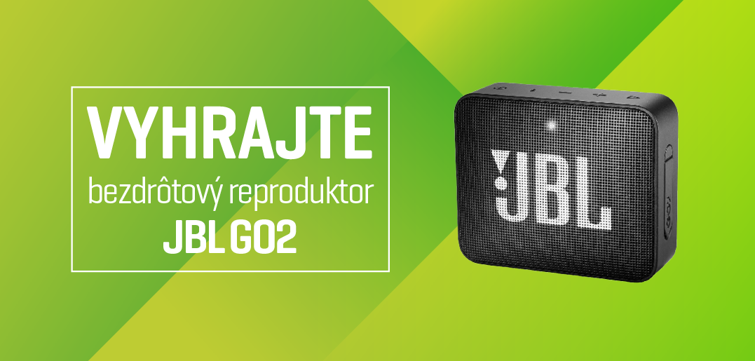Vyhrajte bezdrôtový reproduktor JBL GO2