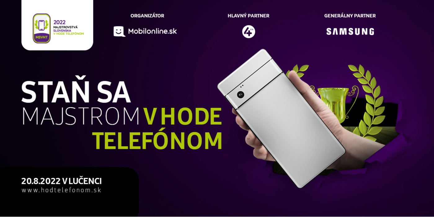 Hoďte si mobilným telefónom a vyhrajte hodnotné ceny: Prvý ročník majstrovstiev sa uskutoční už čoskoro