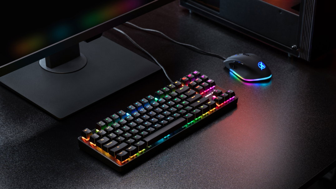 Niceboy ORYX K500X: Kompaktná mechanická herná klávesnica