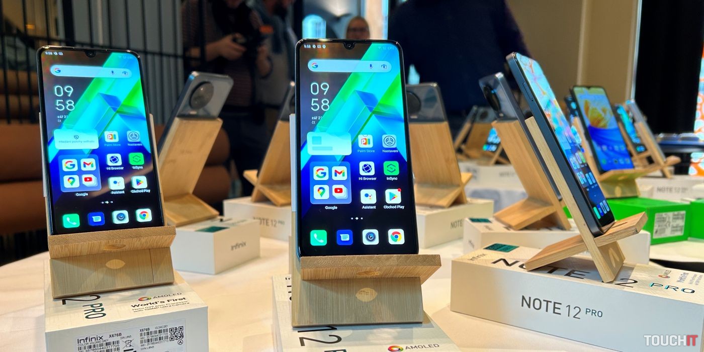 Na Slovensku je nový výrobca smartfónov: Spustil predaj modelov Note 12 Pro (5G)